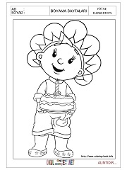 Fifi ve Flowertots boyama sayfaları